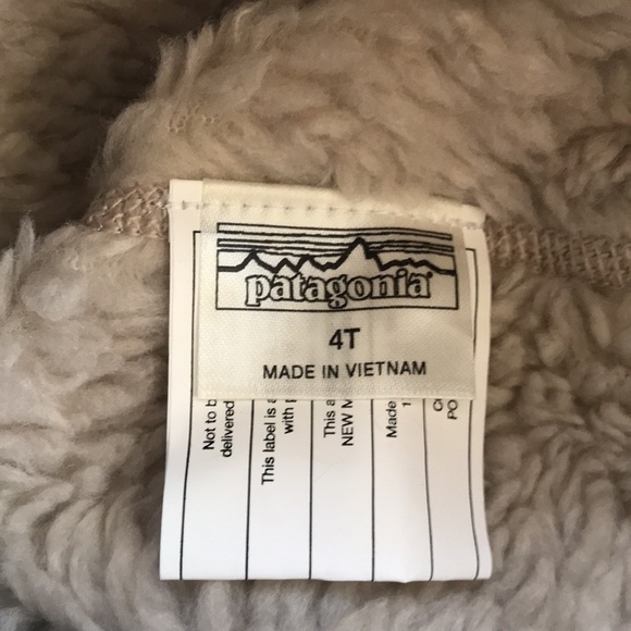 Patagonia Reversible Tribbles Jacket (size 4T) - Picture 3 of 5